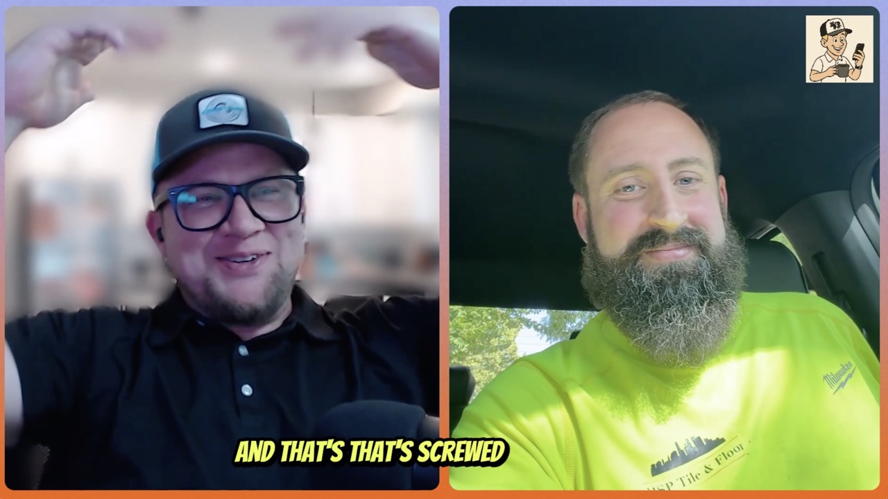 Zack of MSP Tile & Floor on the Reasonable Contractor podcast